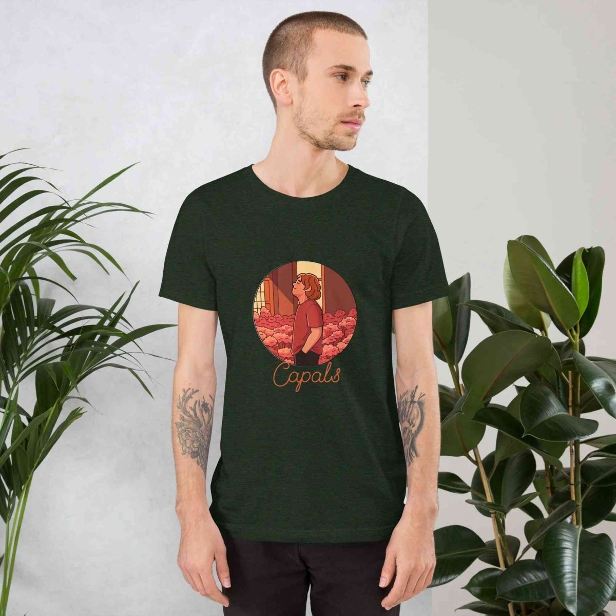 Lewis Capaldi T-Shirt Unisex | Alcyone213k Cotton Capals Design Tee Alcyone213k