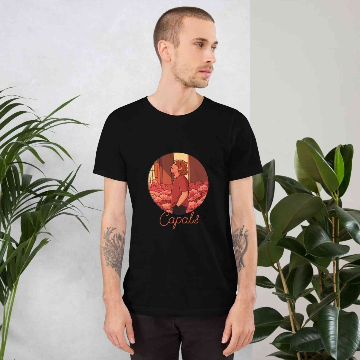 Lewis Capaldi T-Shirt Unisex | Alcyone213k Cotton Capals Design Tee Alcyone213k