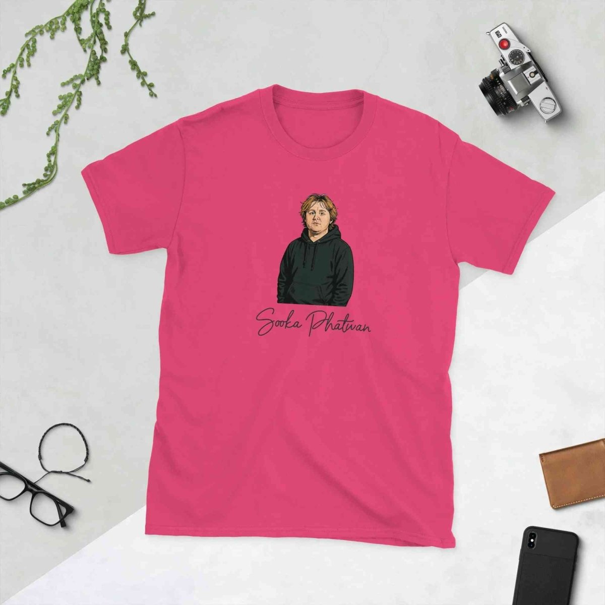 Lewis Capaldi Sooka Phatwan Graphic T-Shirt - Pink Cotton Unisex Tee Alcyone213k