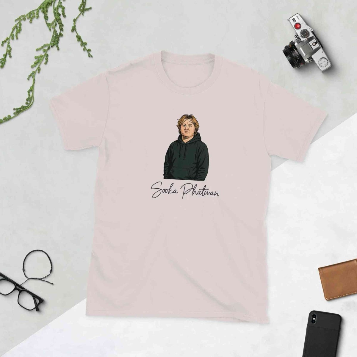 Lewis Capaldi Sooka Phatwan Graphic T-Shirt - Pink Cotton Unisex Tee Alcyone213k