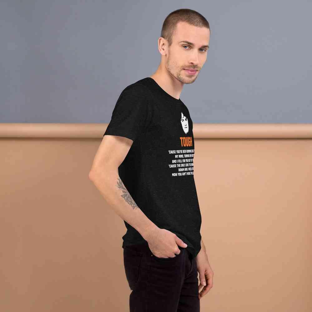 Lewis Capaldi Tough Lyrics T-Shirt | Alcyone213k Cotton Graphic Tee Alcyone213k