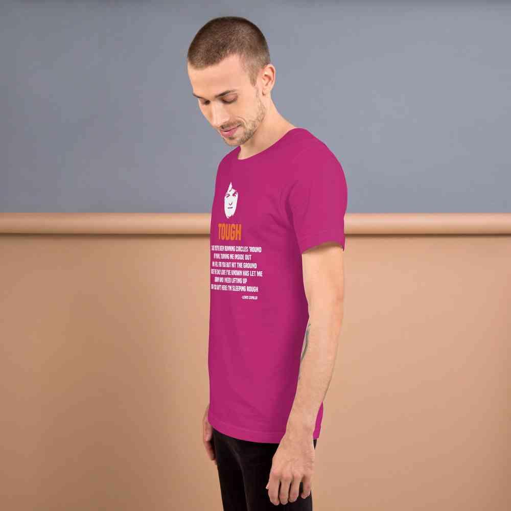 Lewis Capaldi Tough Lyrics T-Shirt | Alcyone213k Cotton Graphic Tee Alcyone213k