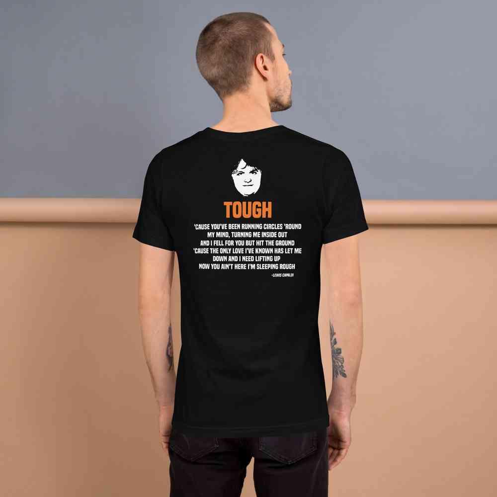 Lewis Capaldi Tough Lyrics T-Shirt | Alcyone213k Cotton Graphic Tee Alcyone213k