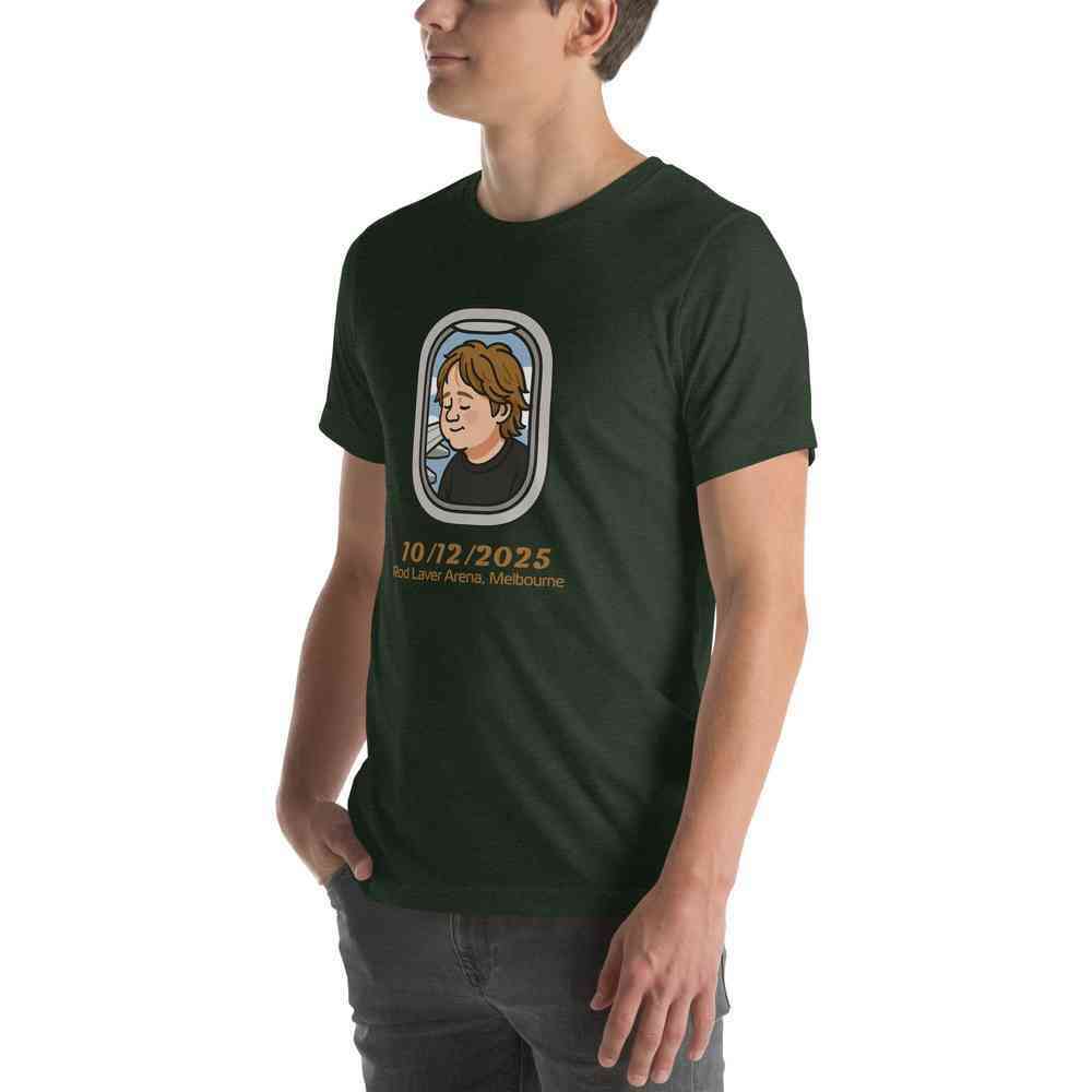 Lewis Capaldi Tour 2025 T-Shirt | Black Unisex Fan Tee by Alcyone213k Alcyone213k
