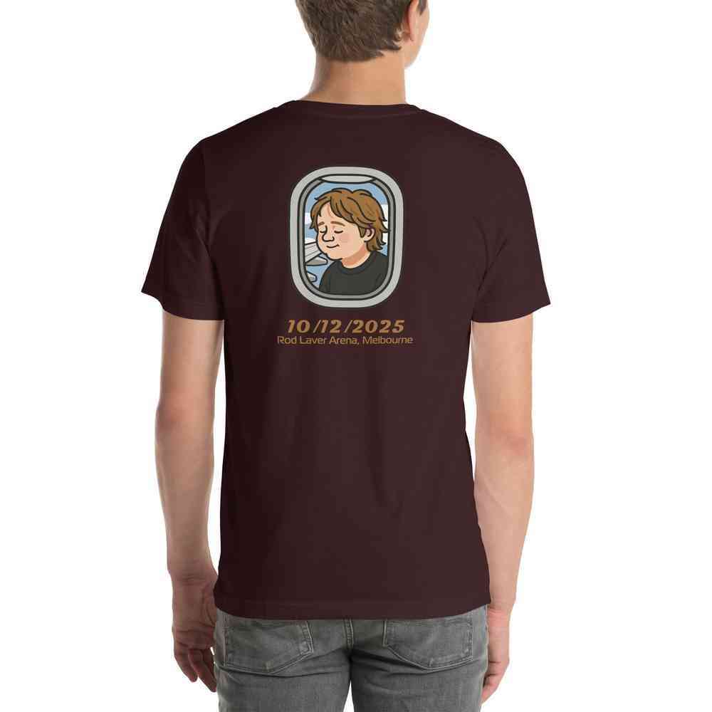 Lewis Capaldi Tour 2025 T-Shirt | Black Unisex Fan Tee by Alcyone213k Alcyone213k