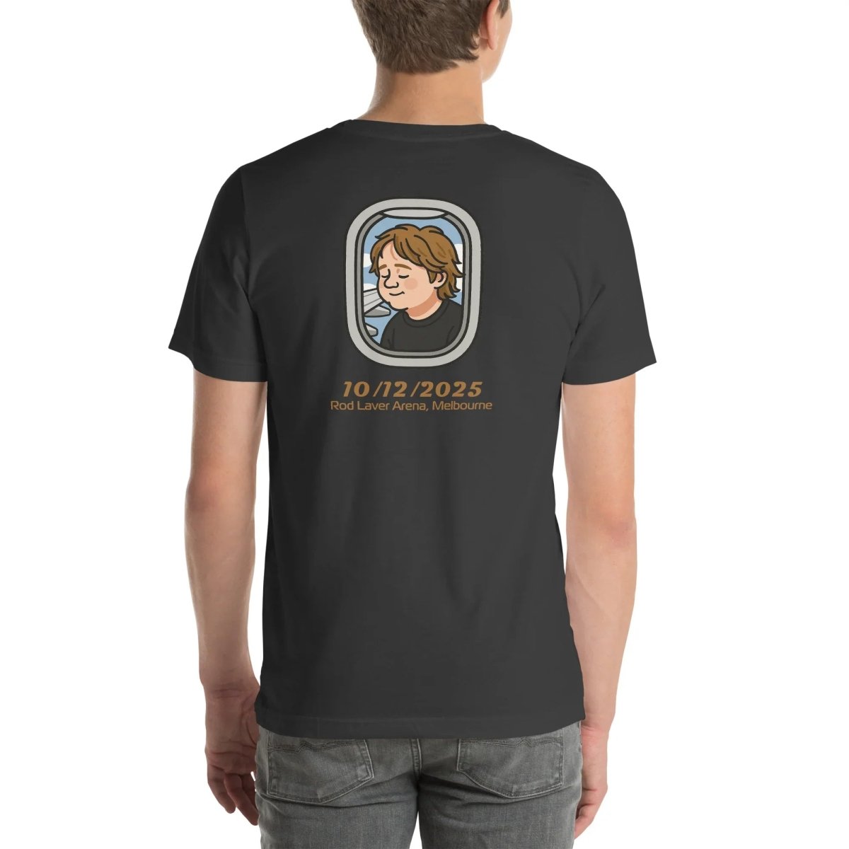 Lewis Capaldi Tour 2025 T-Shirt | Black Unisex Fan Tee by Alcyone213k Alcyone213k