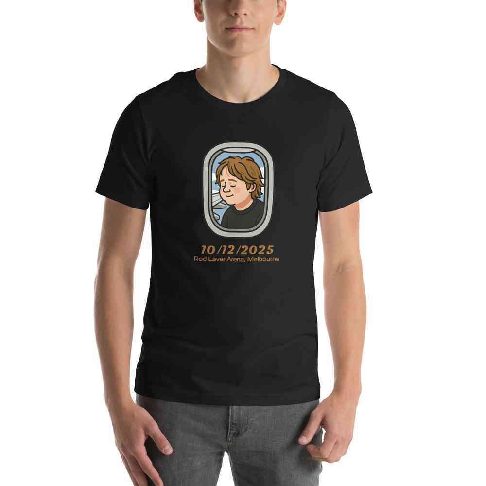 Lewis Capaldi Tour 2025 T-Shirt | Black Unisex Fan Tee by Alcyone213k Alcyone213k