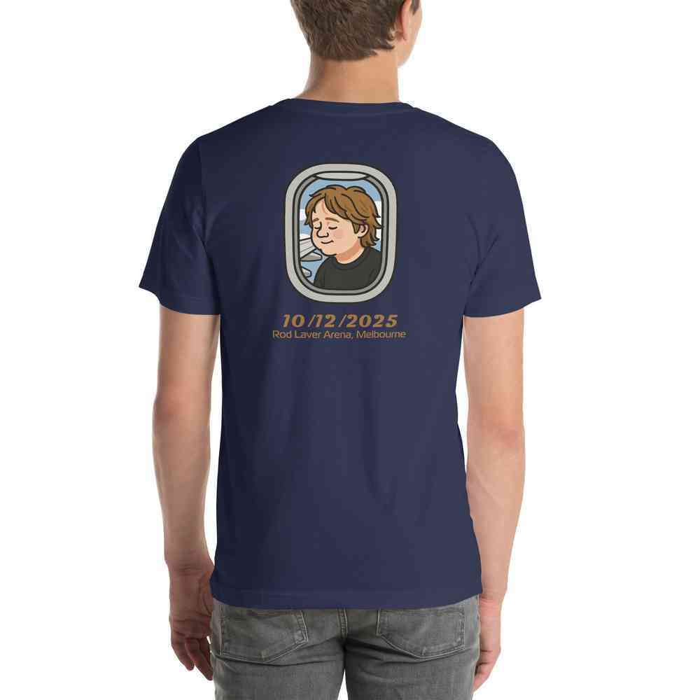 Lewis Capaldi Tour 2025 T-Shirt | Black Unisex Fan Tee by Alcyone213k Alcyone213k