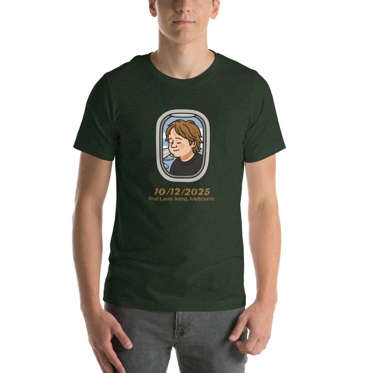 Lewis Capaldi Tour 2025 T-Shirt | Black Unisex Fan Tee by Alcyone213k Alcyone213k