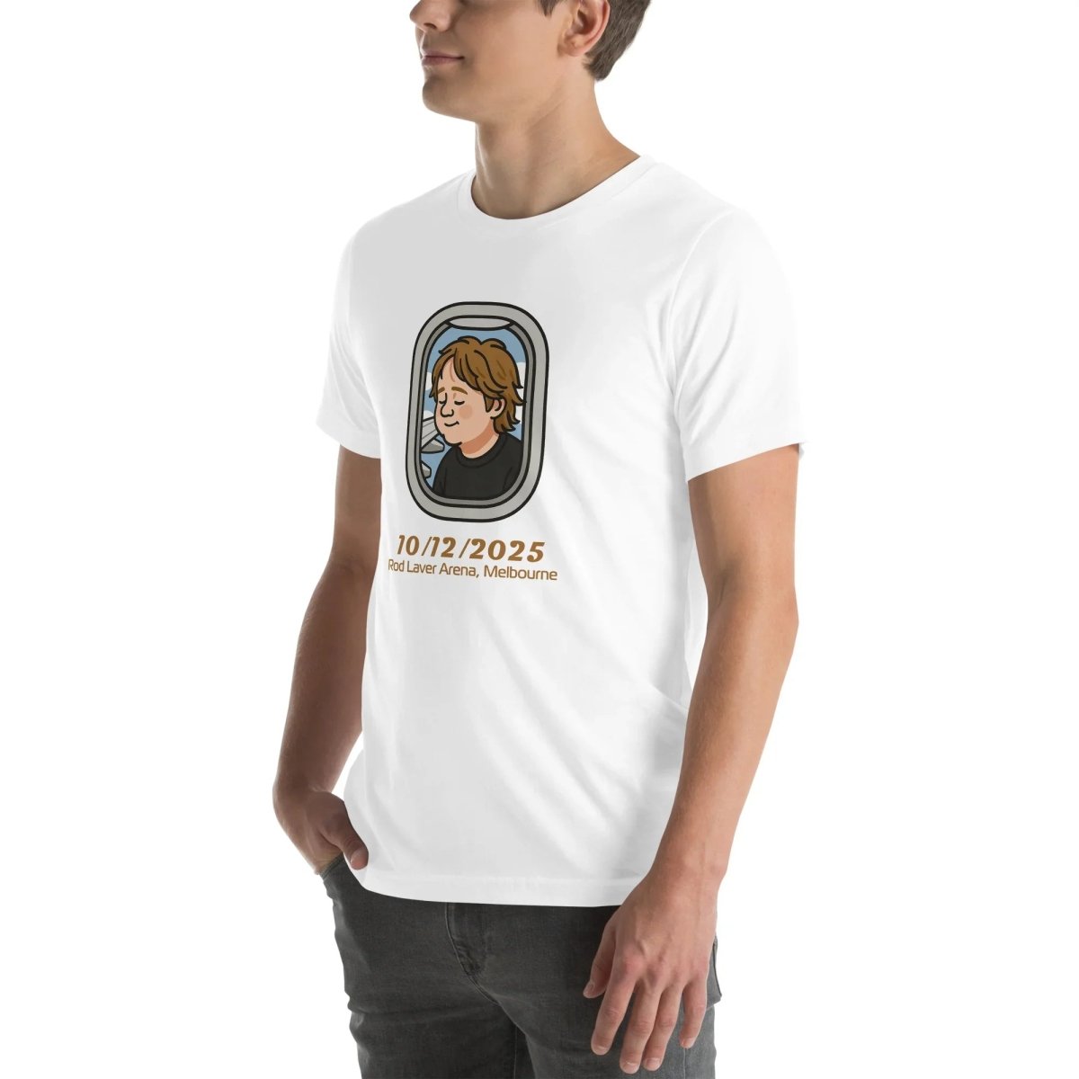 Lewis Capaldi Tour 2025 T-Shirt | Black Unisex Fan Tee by Alcyone213k Alcyone213k