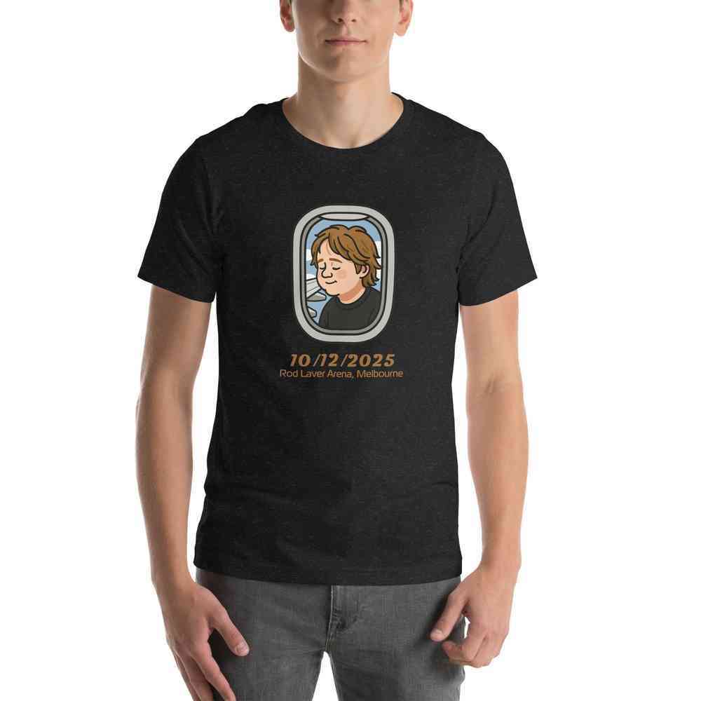 Lewis Capaldi Tour 2025 T-Shirt | Black Unisex Fan Tee by Alcyone213k Alcyone213k