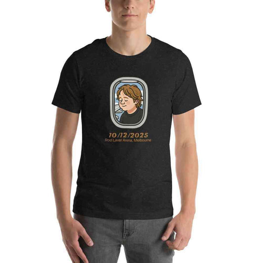 Lewis Capaldi Tour 2025 T-Shirt | Black Unisex Fan Tee by Alcyone213k Alcyone213k