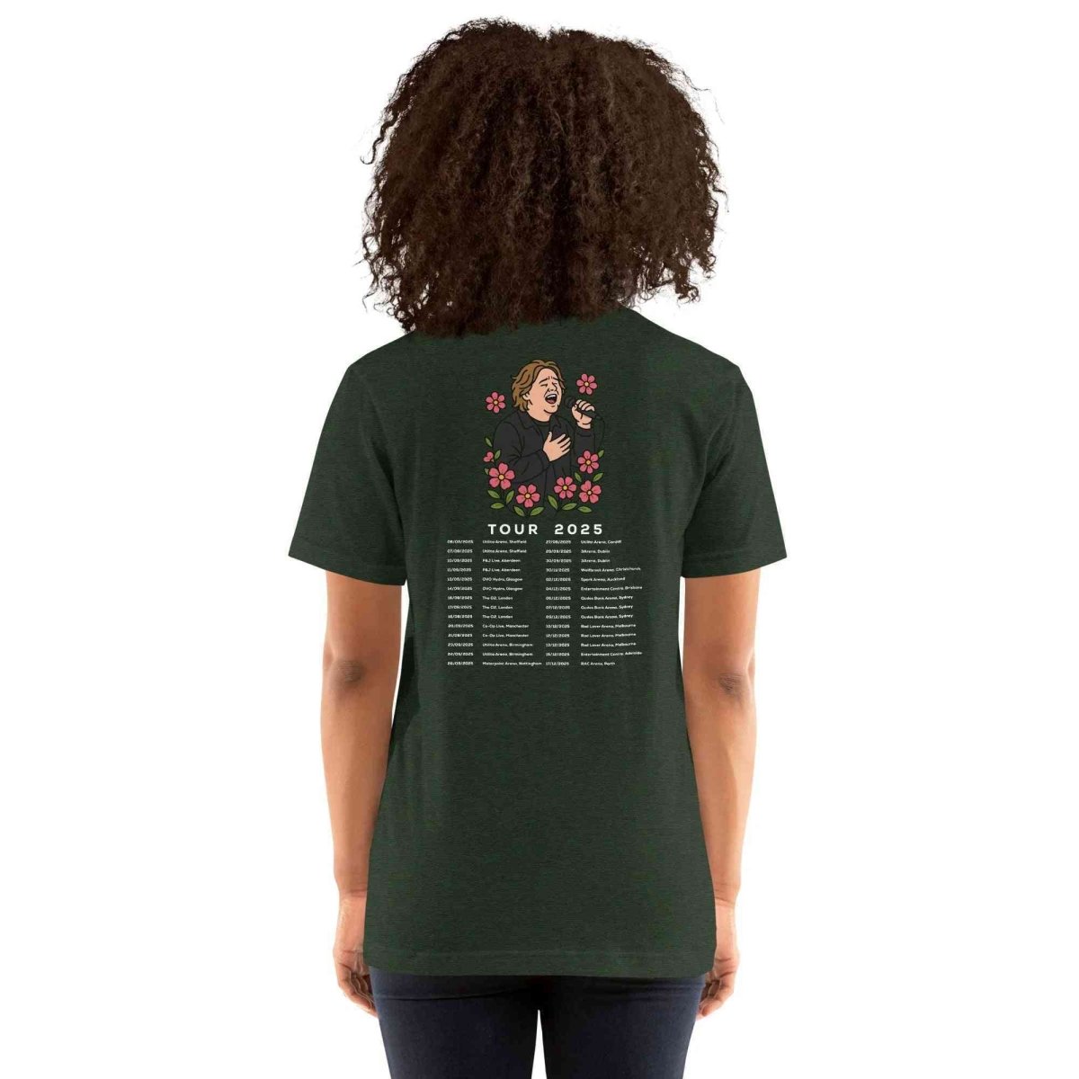 Lewis Capaldi Tour 2025 T-Shirt | Unisex Cotton Concert Tee Alcyone213k
