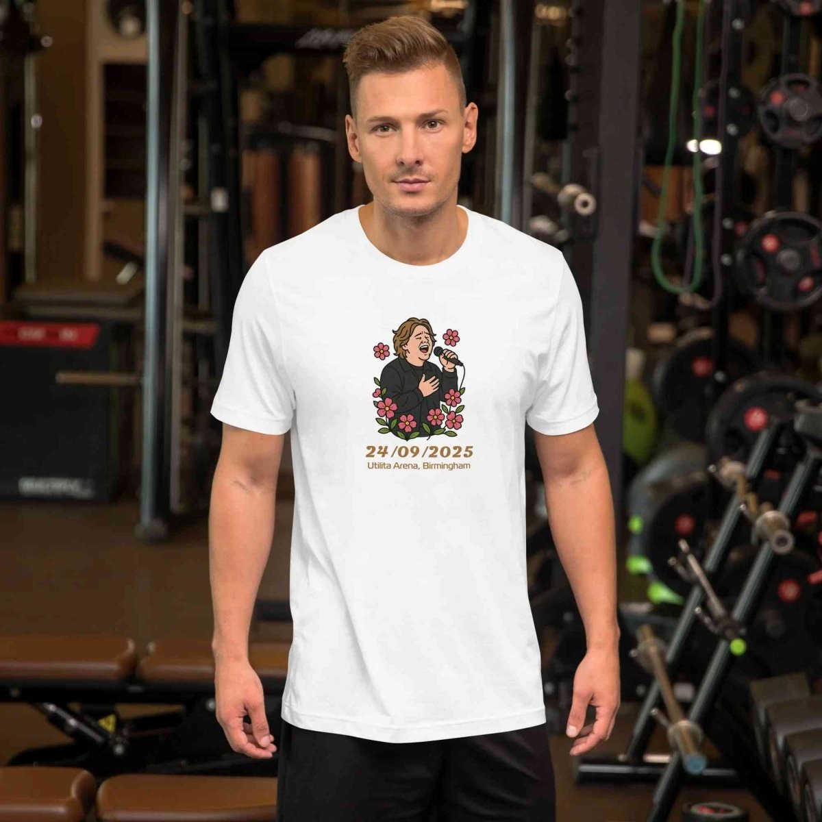 Lewis Capaldi Tour 2025 T-Shirt | Official Unisex Cotton Graphic Tee Alcyone213k