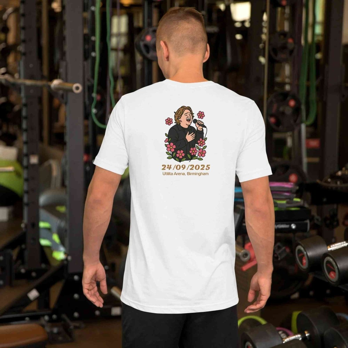 Lewis Capaldi Tour 2025 T-Shirt | Official Unisex Cotton Graphic Tee Alcyone213k