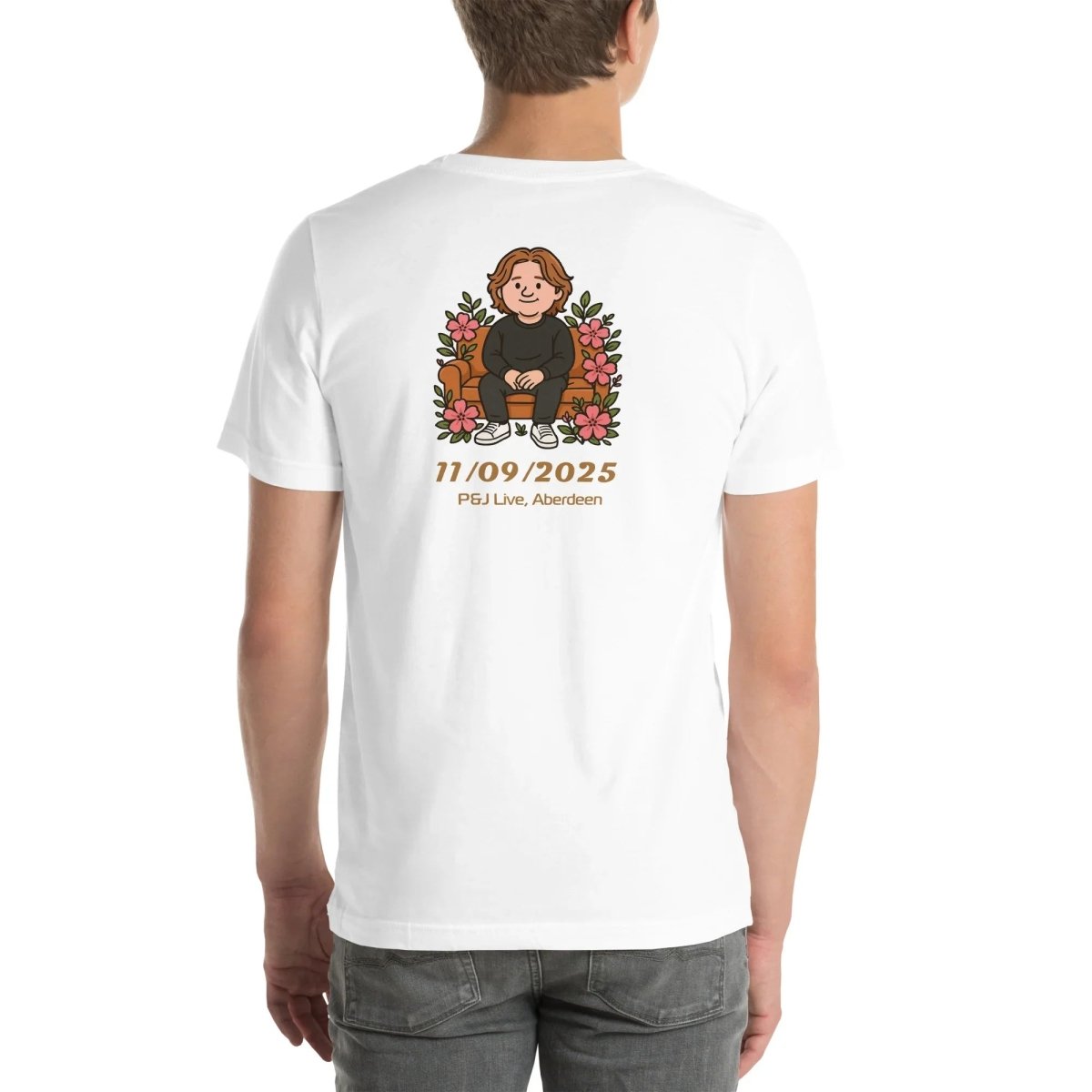 Lewis Capaldi Tour 2025 T-Shirt - Unisex Cotton Tee Alcyone213k