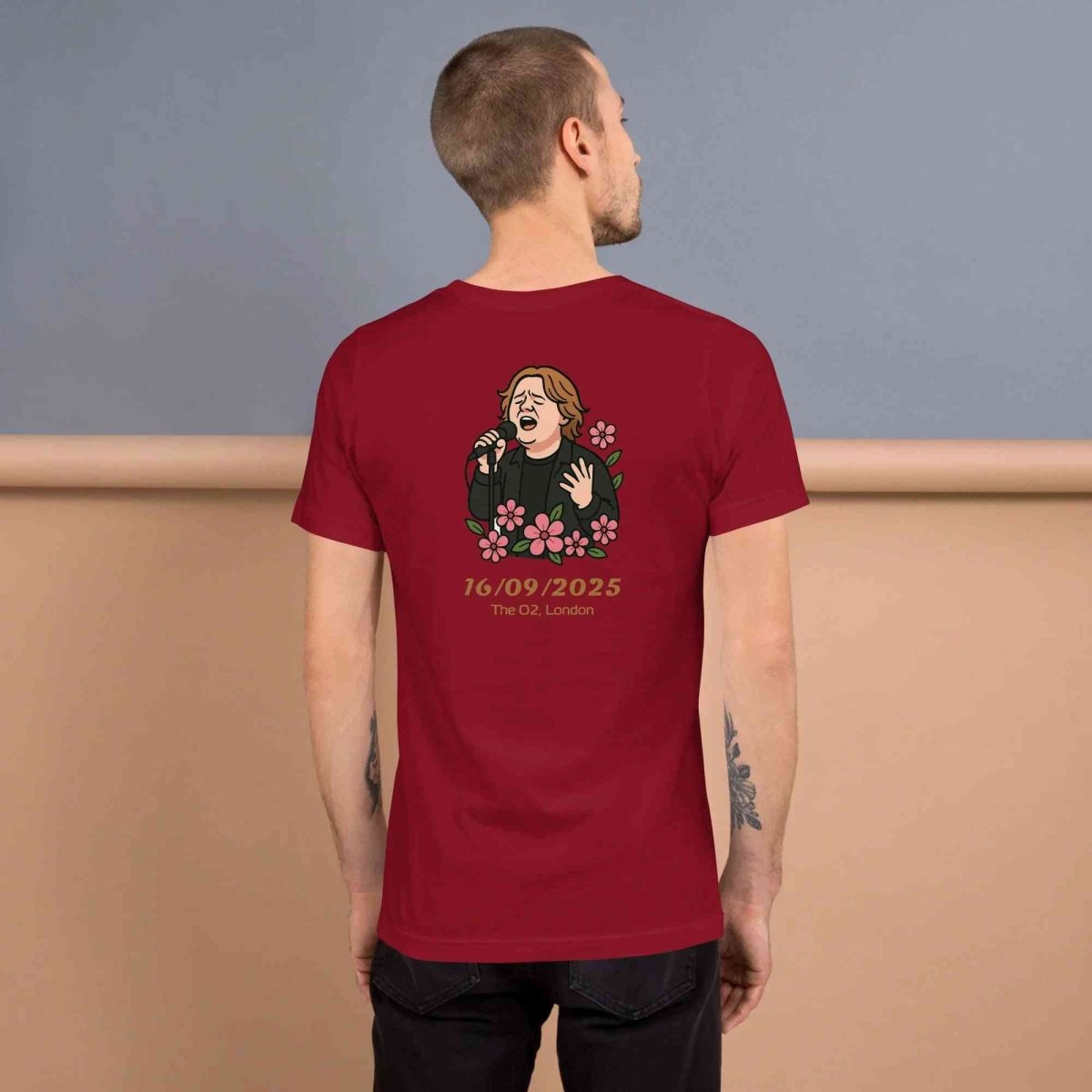 Lewis Capaldi Tour 2025 T-Shirt | Unisex Cotton Blend Concert Tee Alcyone213k