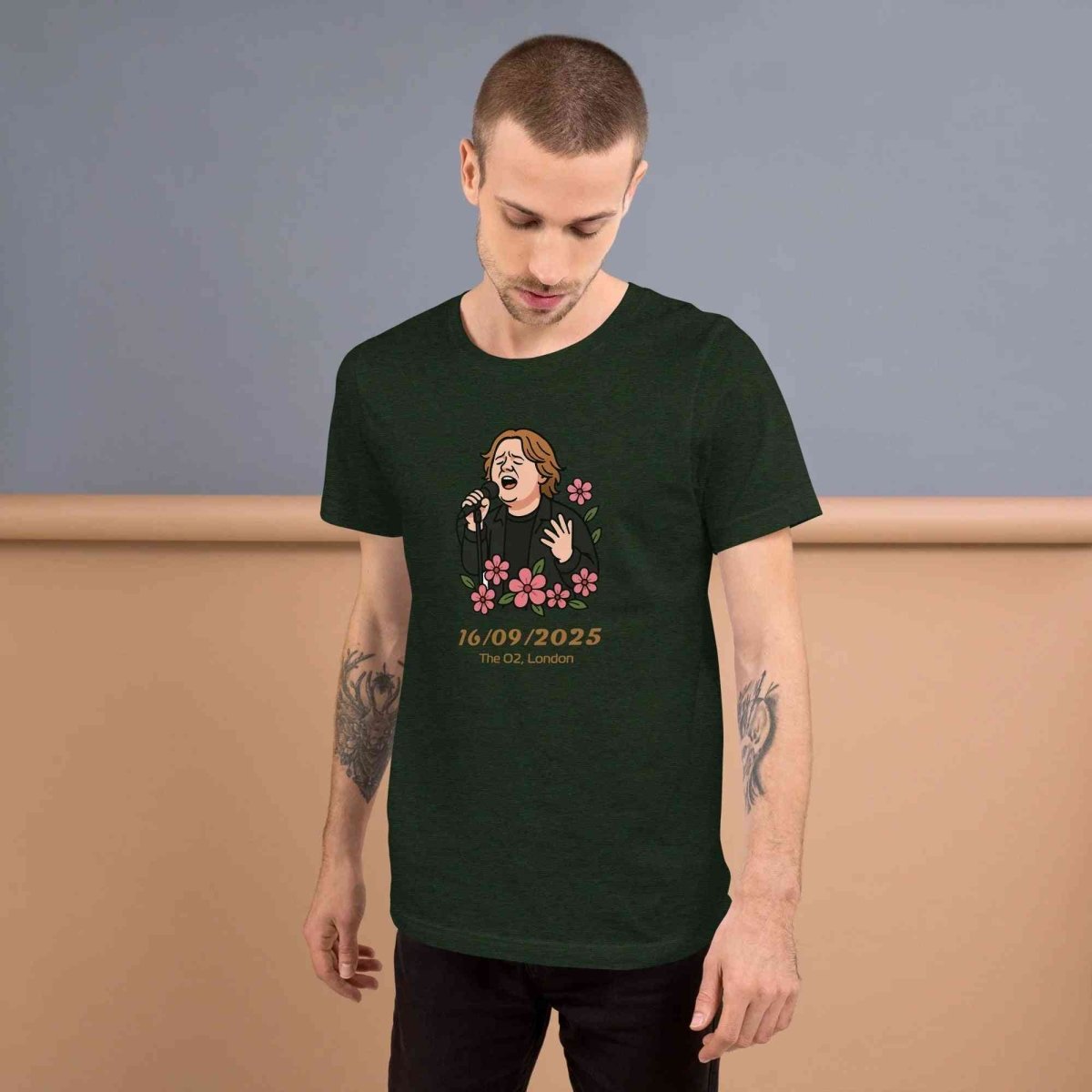 Lewis Capaldi Tour 2025 T-Shirt | Unisex Cotton Blend Concert Tee Alcyone213k