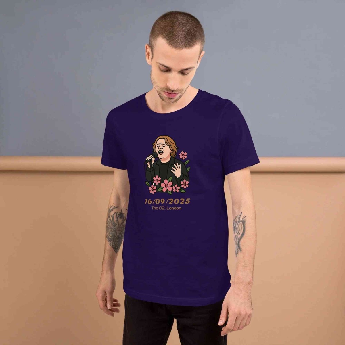 Lewis Capaldi Tour 2025 T-Shirt | Unisex Cotton Blend Concert Tee Alcyone213k
