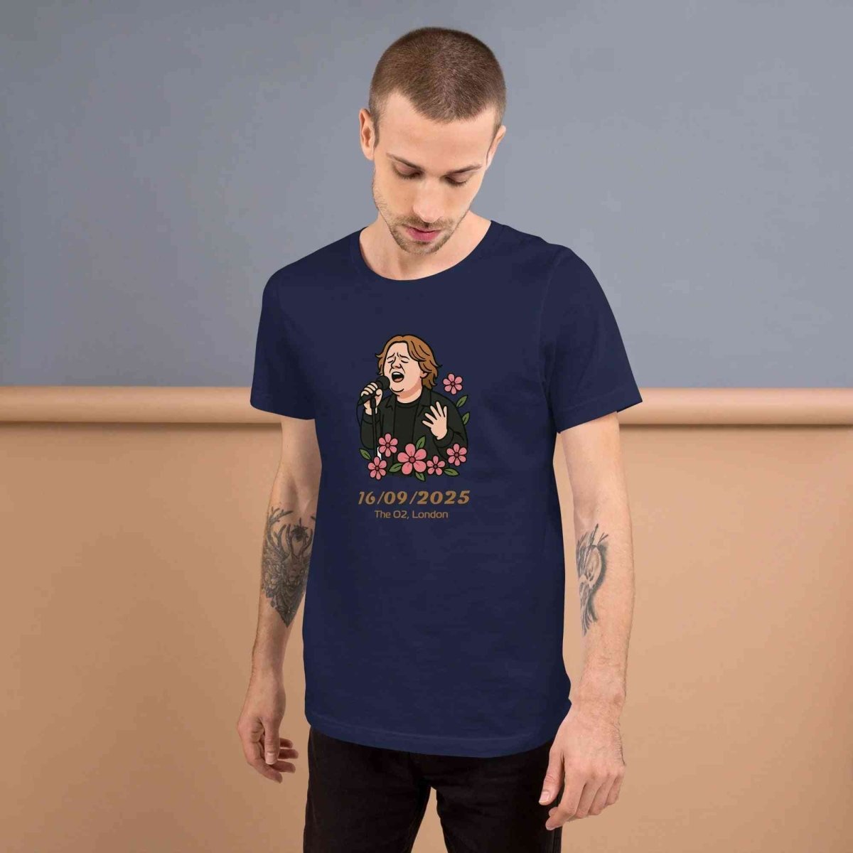 Lewis Capaldi Tour 2025 T-Shirt | Unisex Cotton Blend Concert Tee Alcyone213k