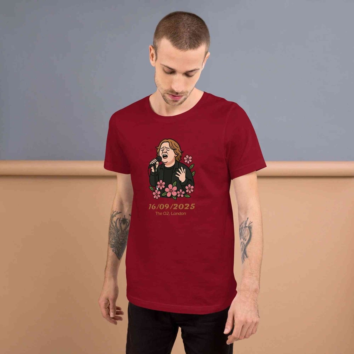 Lewis Capaldi Tour 2025 T-Shirt | Unisex Cotton Blend Concert Tee Alcyone213k