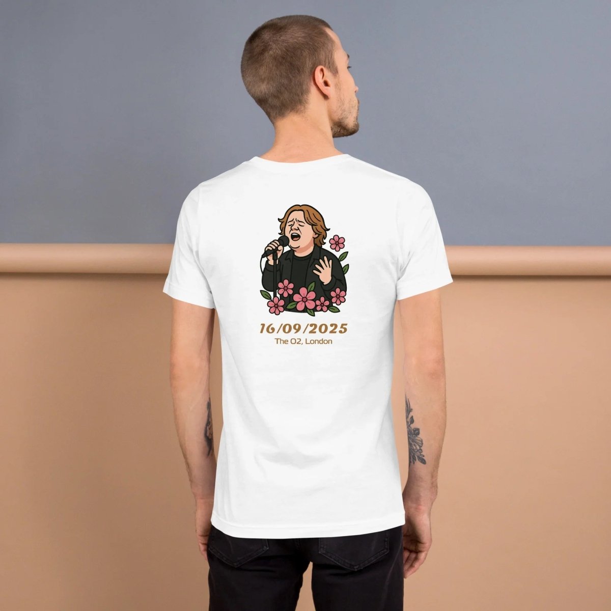 Lewis Capaldi Tour 2025 T-Shirt | Unisex Cotton Blend Concert Tee Alcyone213k