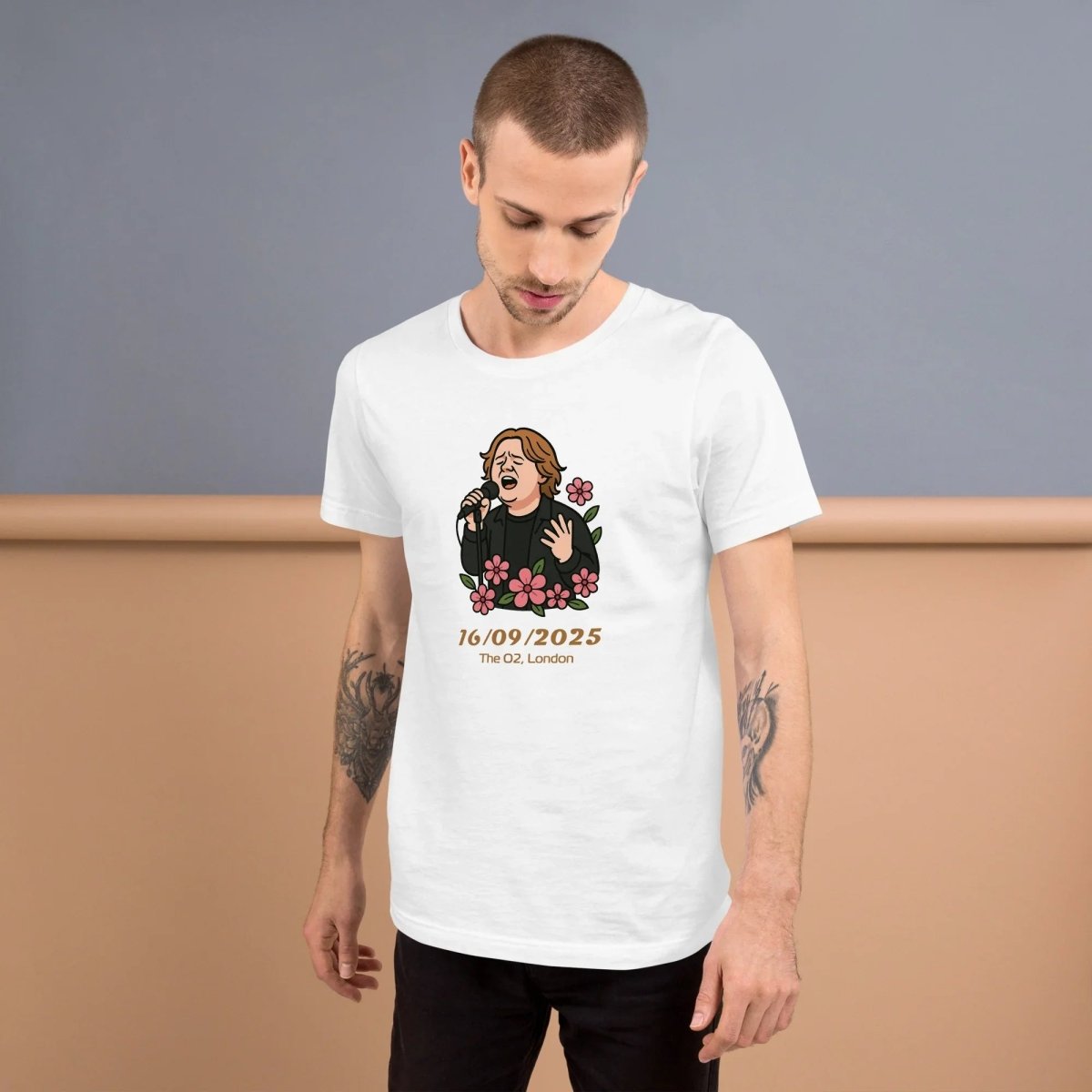 Lewis Capaldi Tour 2025 T-Shirt | Unisex Cotton Blend Concert Tee Alcyone213k
