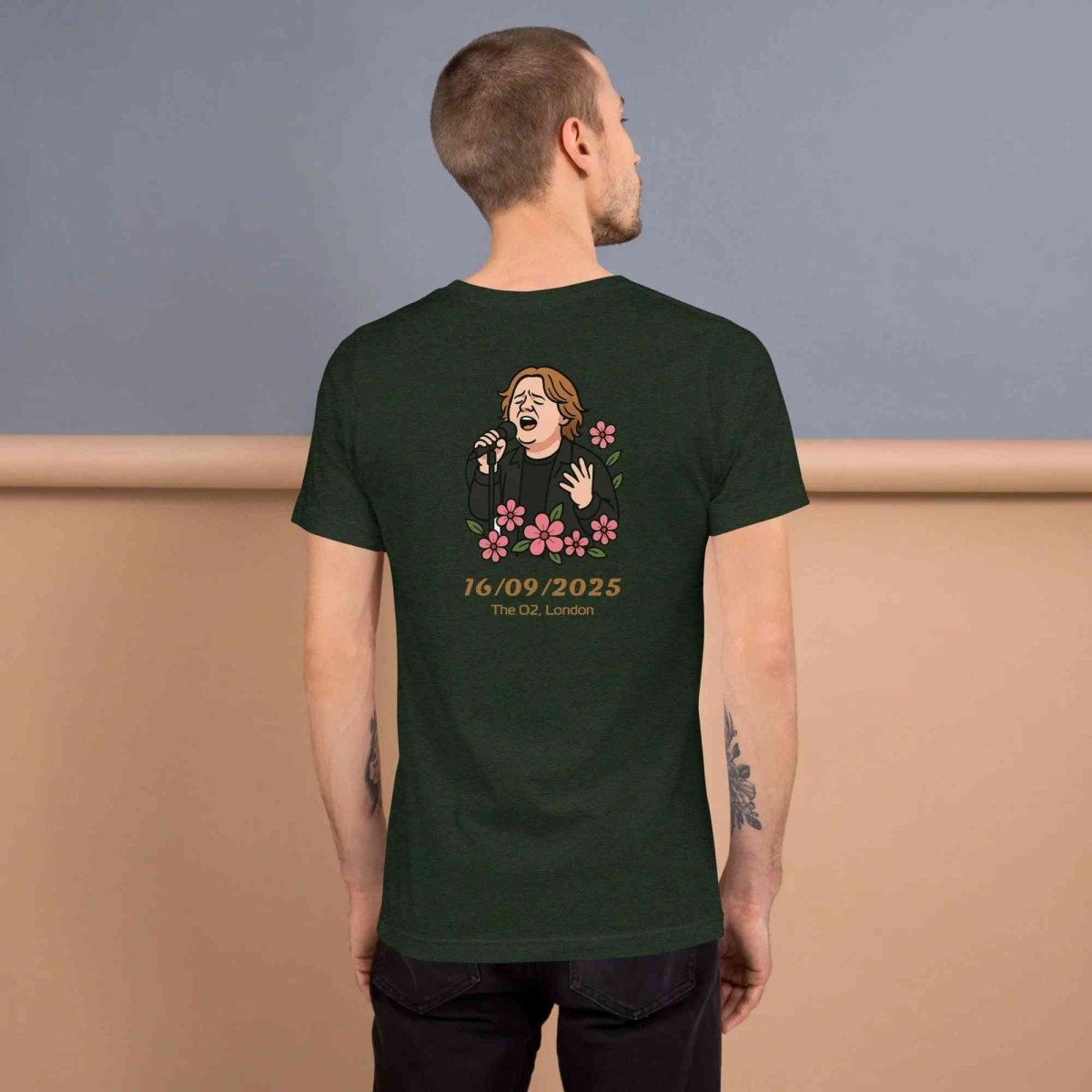 Lewis Capaldi Tour 2025 T-Shirt | Unisex Cotton Blend Concert Tee Alcyone213k