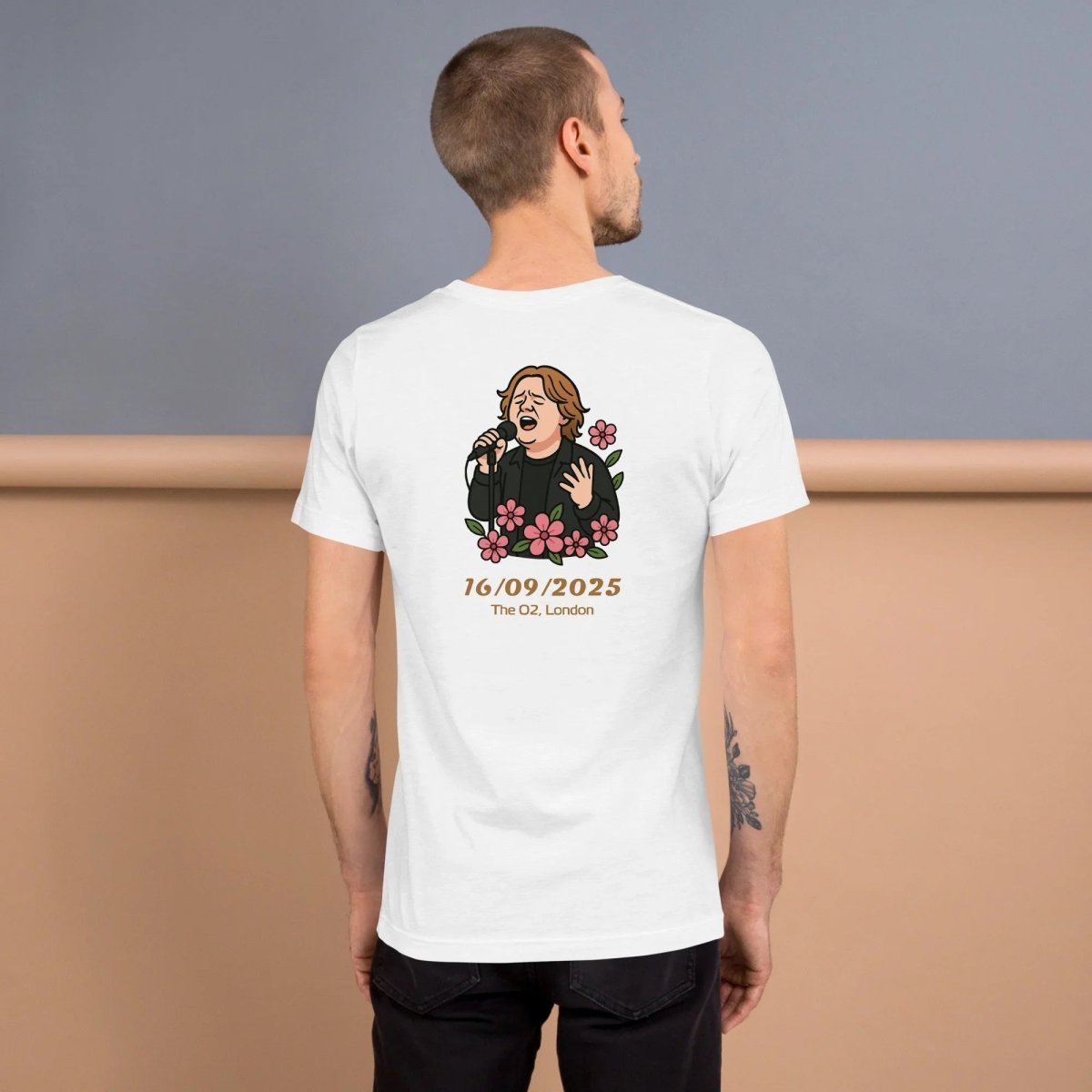 Lewis Capaldi Tour 2025 T-Shirt | Unisex Cotton Blend Concert Tee Alcyone213k