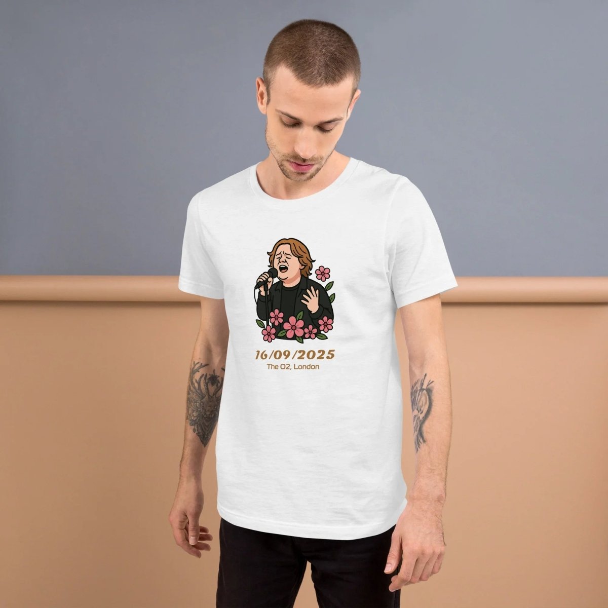 Lewis Capaldi Tour 2025 T-Shirt | Unisex Cotton Blend Concert Tee Alcyone213k
