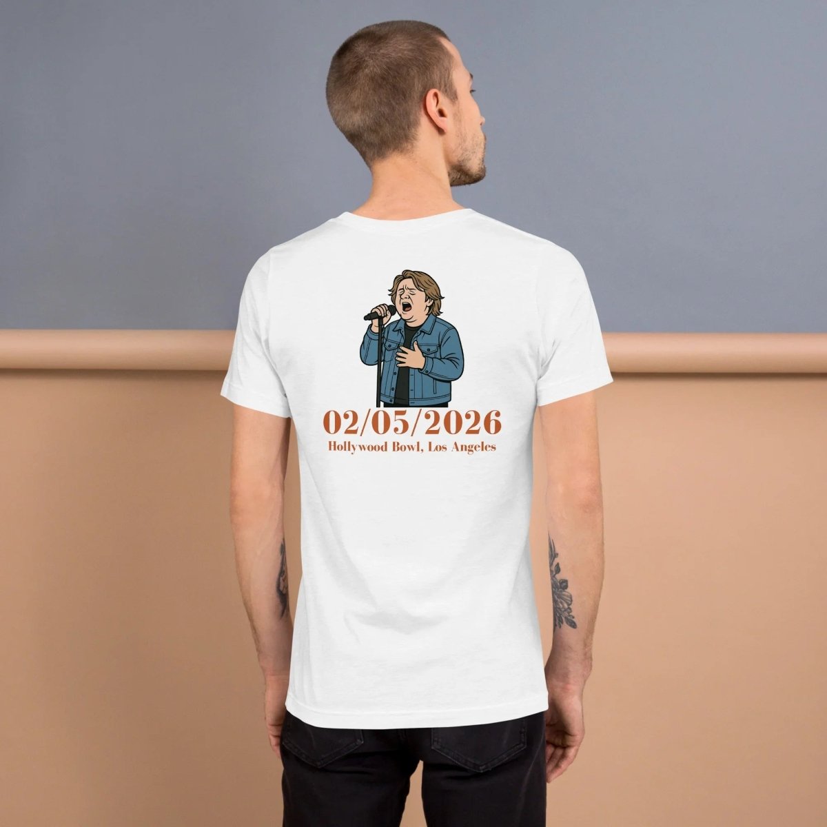 Lewis Capaldi 2026 Tour T-Shirt | Unisex Cotton Concert Apparel Alcyone213k