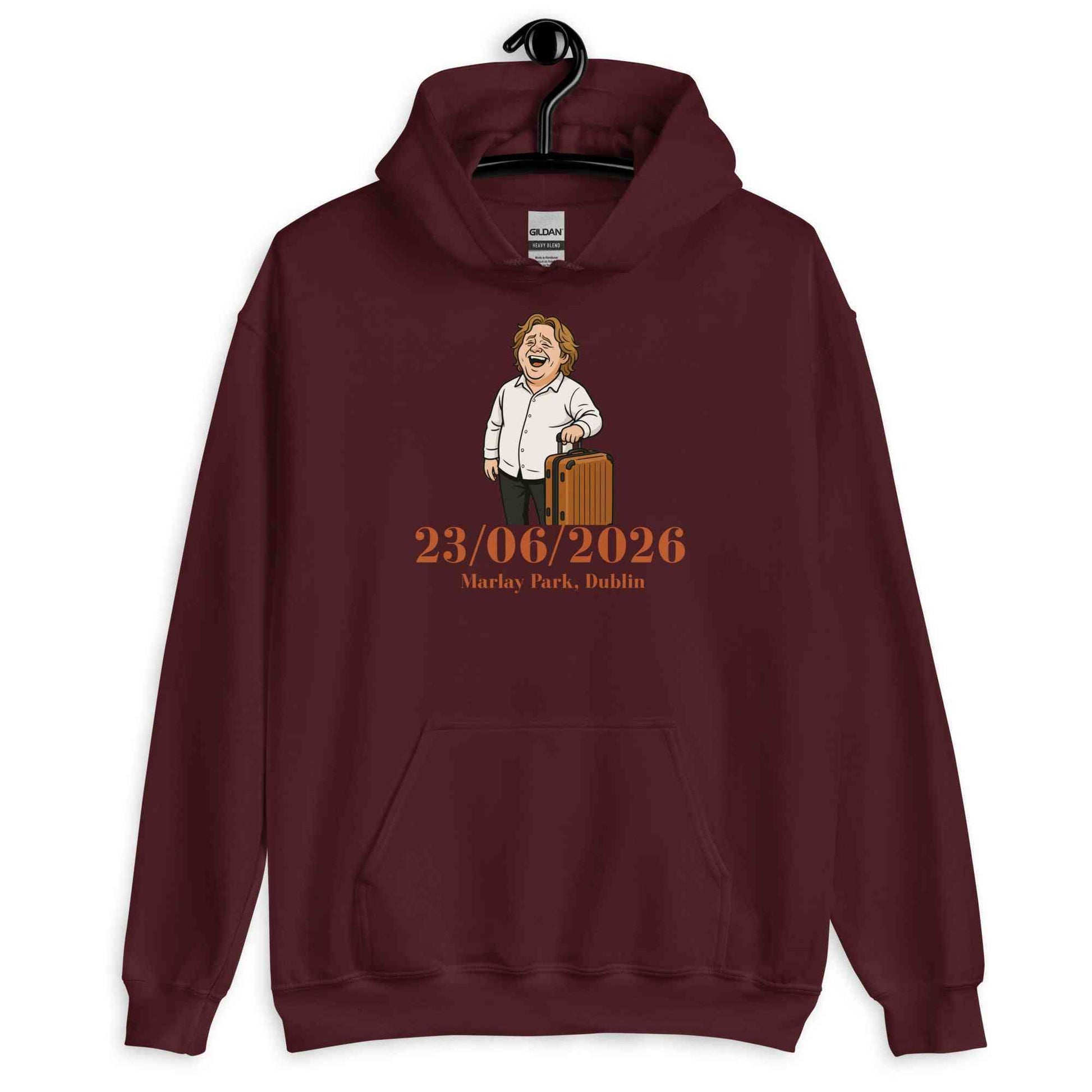 Lewis Capaldi 2026 Tour Unisex Hoodie | Limited Edition Black Cotton Blend Alcyone213k