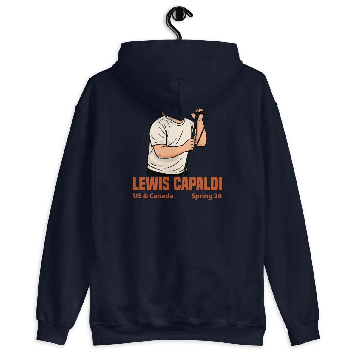 Lewis Capaldi Tour 2026 Unisex Hoodie - Alcyone213k Cotton Blend Alcyone213k