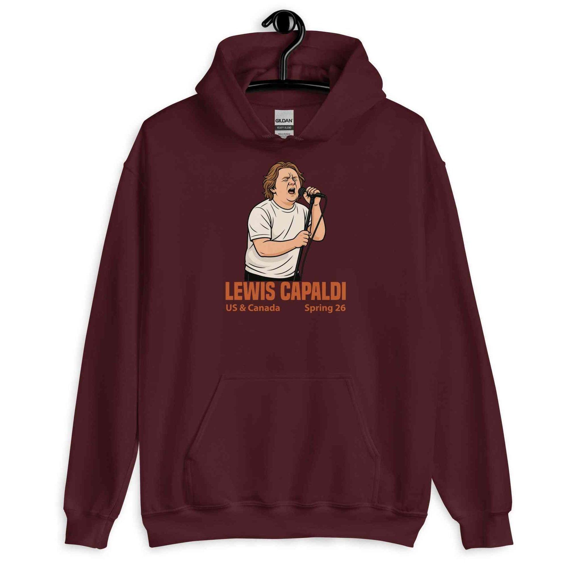 Lewis Capaldi Tour 2026 Unisex Hoodie - Alcyone213k Cotton Blend Alcyone213k
