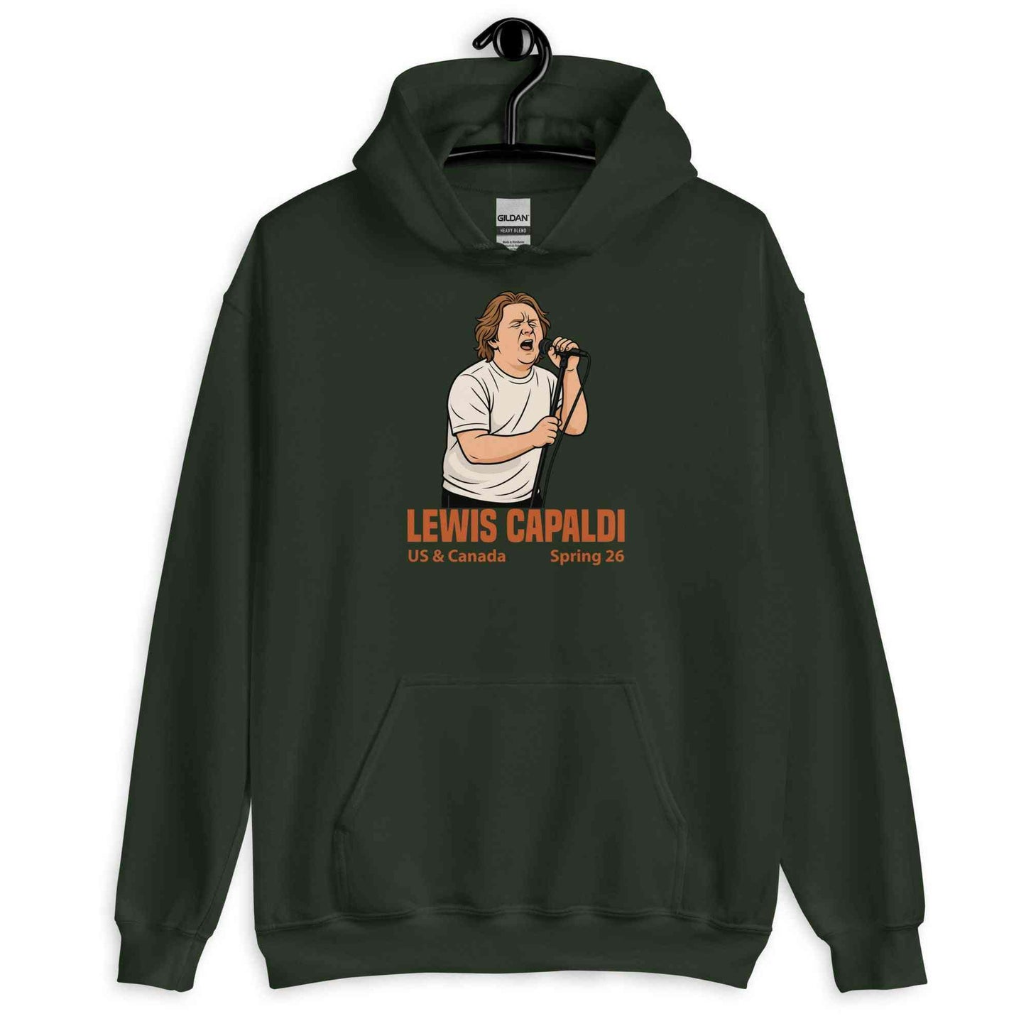 Lewis Capaldi Tour 2026 Unisex Hoodie - Alcyone213k Cotton Blend Alcyone213k
