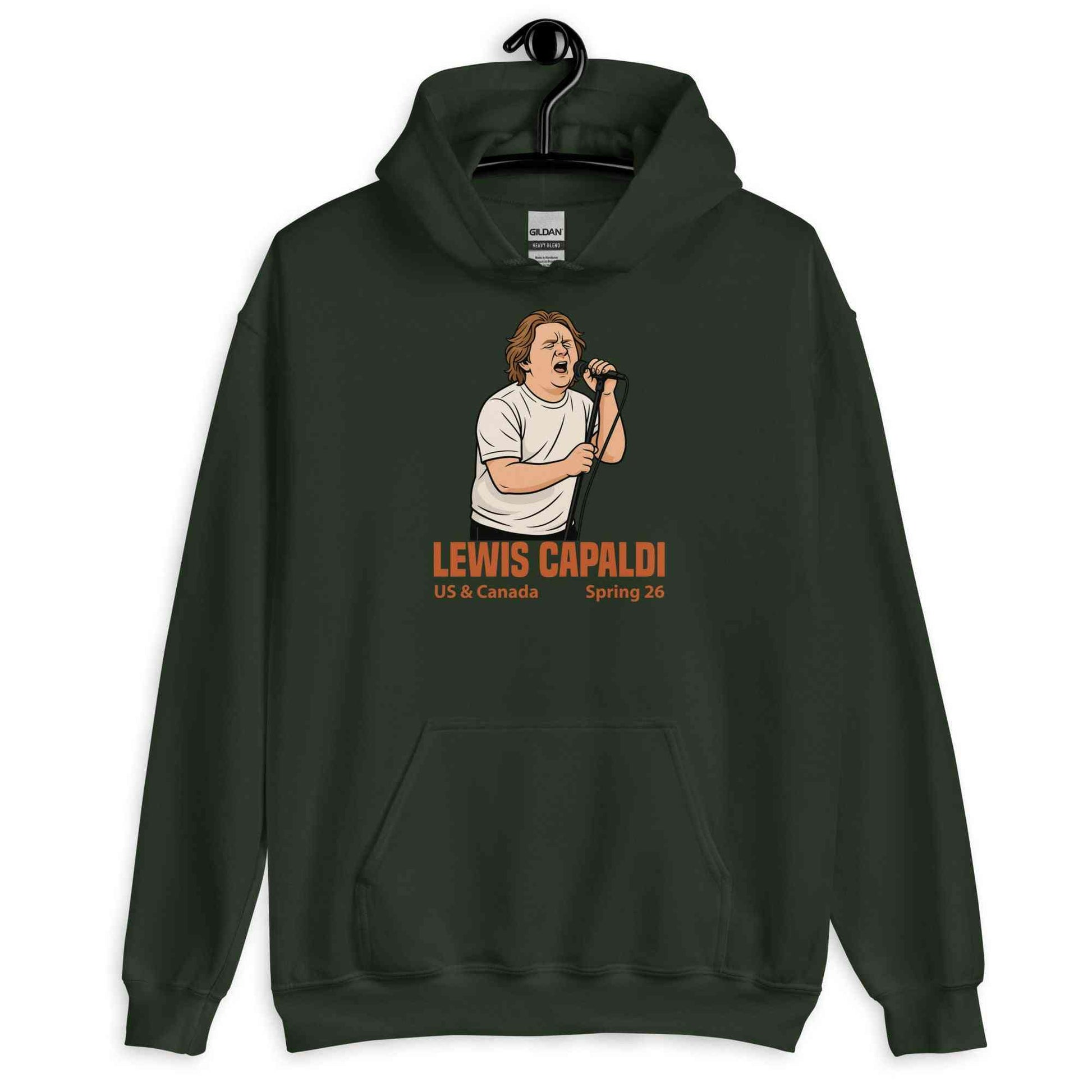 Lewis Capaldi Tour 2026 Unisex Hoodie - Alcyone213k Cotton Blend Alcyone213k