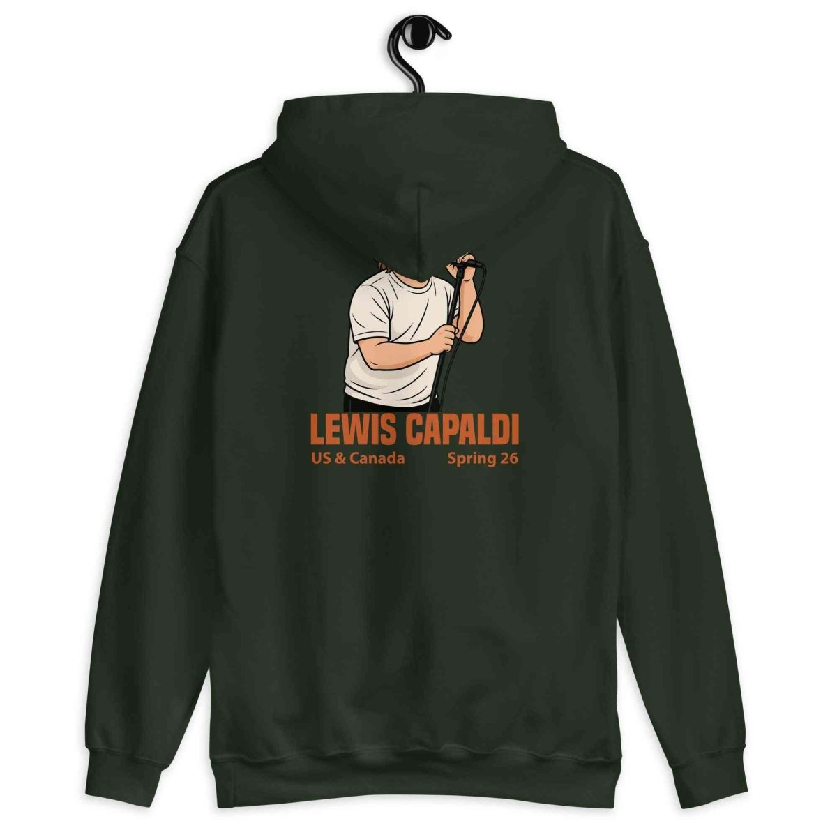 Lewis Capaldi Tour 2026 Unisex Hoodie - Alcyone213k Cotton Blend Alcyone213k