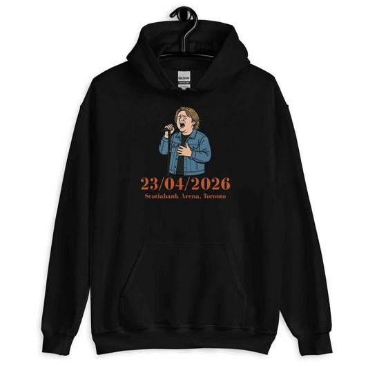 Lewis Capaldi Tour Hoodie 2026 | Unisex Black Cotton Blend Alcyone213k