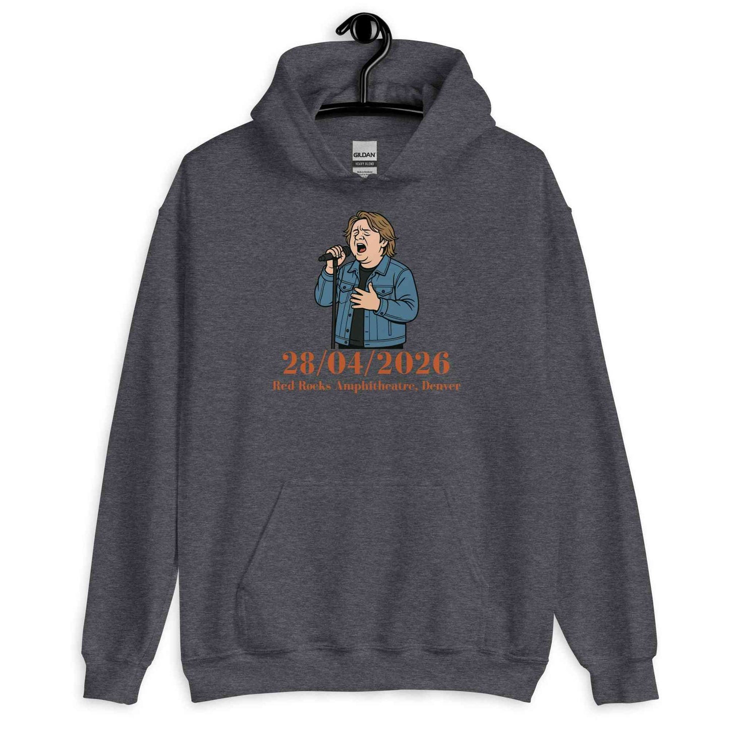Lewis Capaldi Tour Hoodie 2026 | Unisex Black Cotton-Poly Blend Alcyone213k