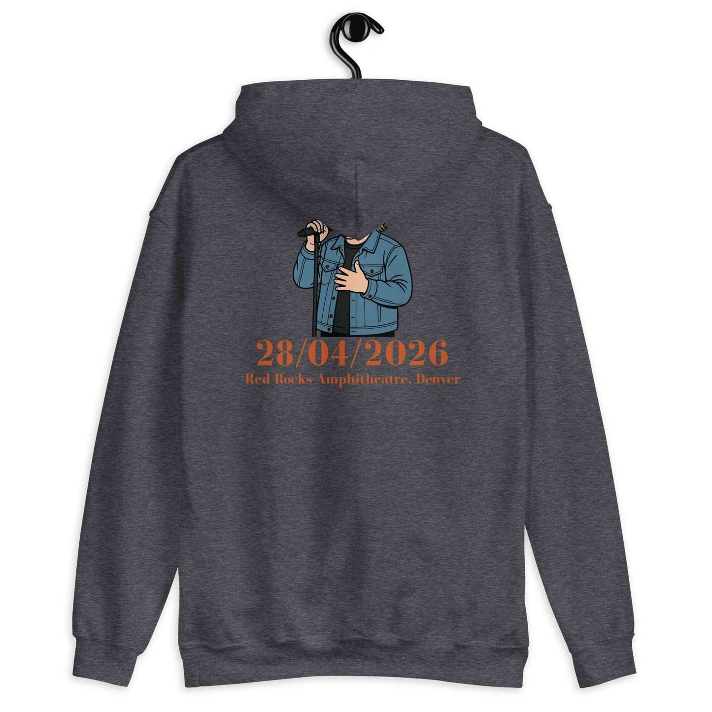 Lewis Capaldi Tour Hoodie 2026 | Unisex Black Cotton-Poly Blend Alcyone213k