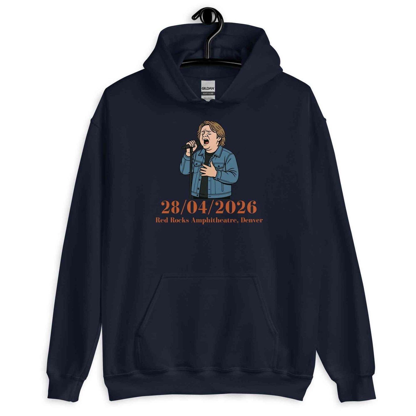 Lewis Capaldi Tour Hoodie 2026 | Unisex Black Cotton-Poly Blend Alcyone213k