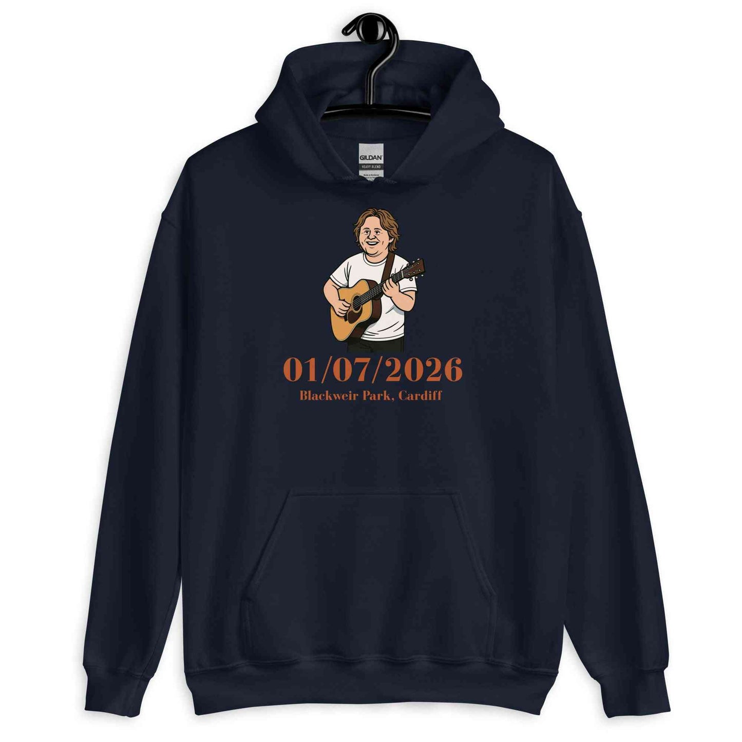Lewis Capaldi Tour Hoodie 2026 | Official Black Cotton-Blend Unisex Merchandise Alcyone213k