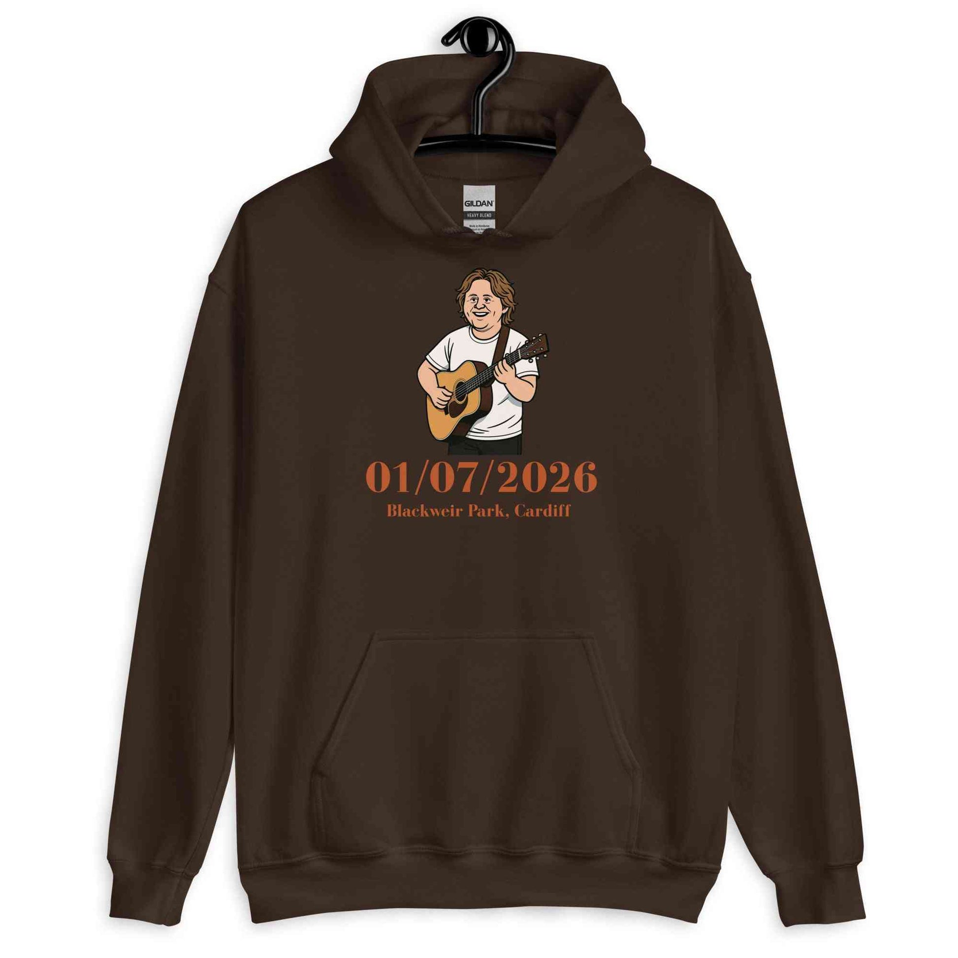 Lewis Capaldi Tour Hoodie 2026 | Official Black Cotton-Blend Unisex Merchandise Alcyone213k