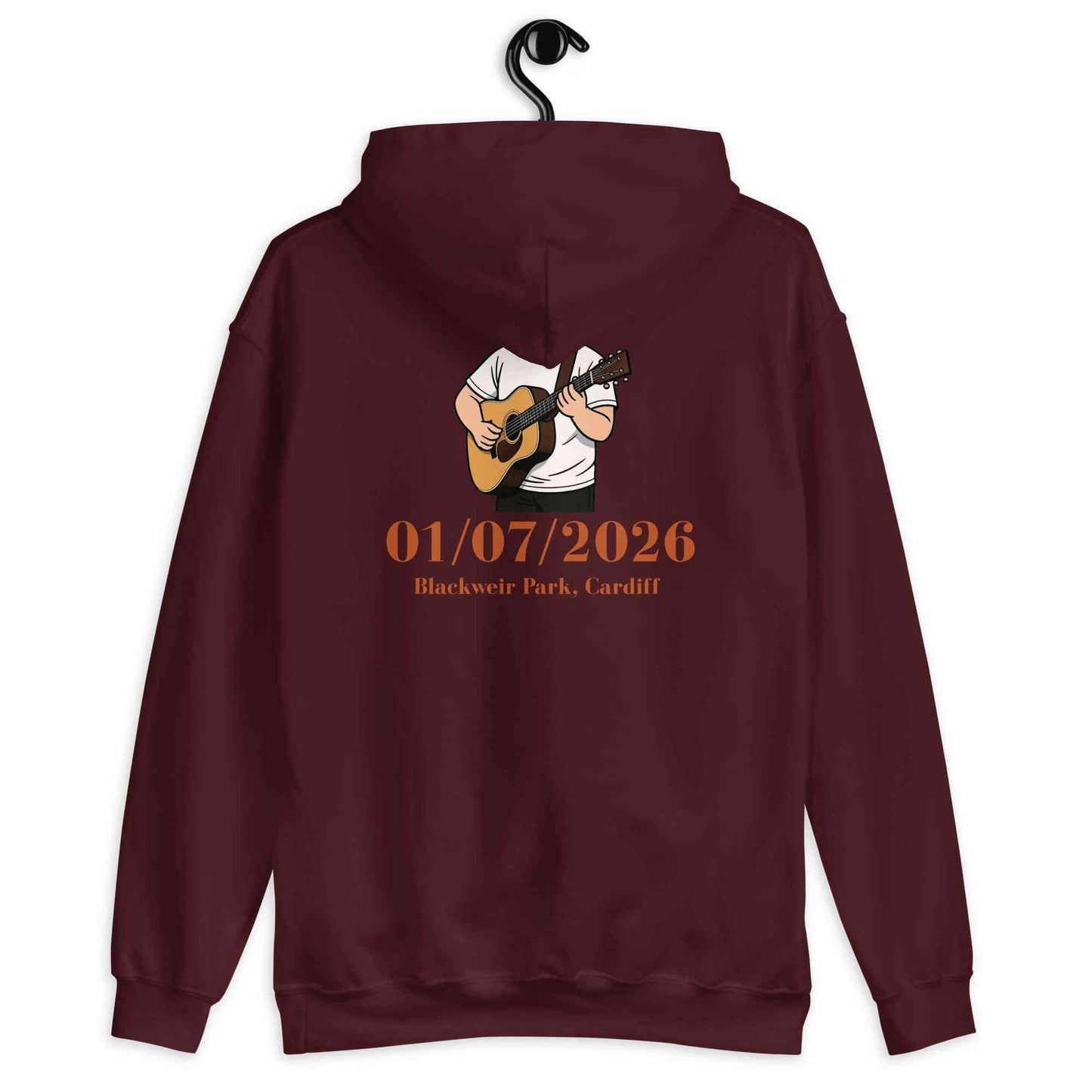 Lewis Capaldi Tour Hoodie 2026 | Official Black Cotton-Blend Unisex Merchandise Alcyone213k