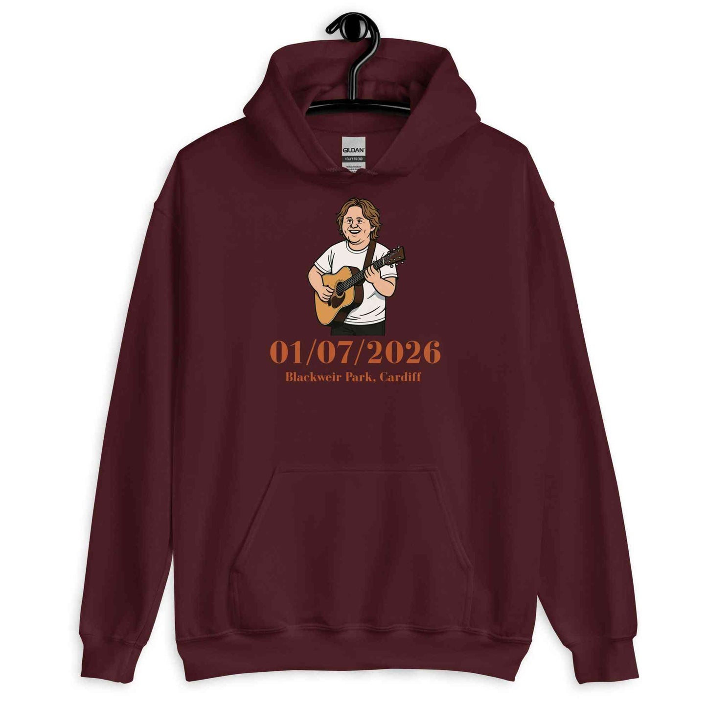 Lewis Capaldi Tour Hoodie 2026 | Official Black Cotton-Blend Unisex Merchandise Alcyone213k