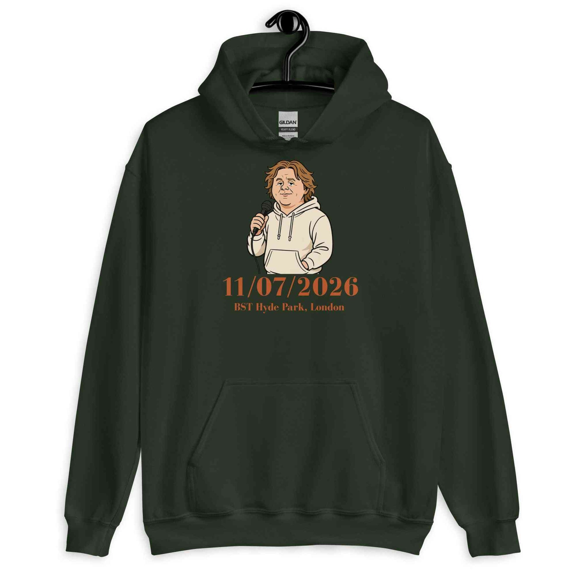Lewis Capaldi Tour Hoodie 2026 | Unisex Black Cotton Blend Alcyone213k