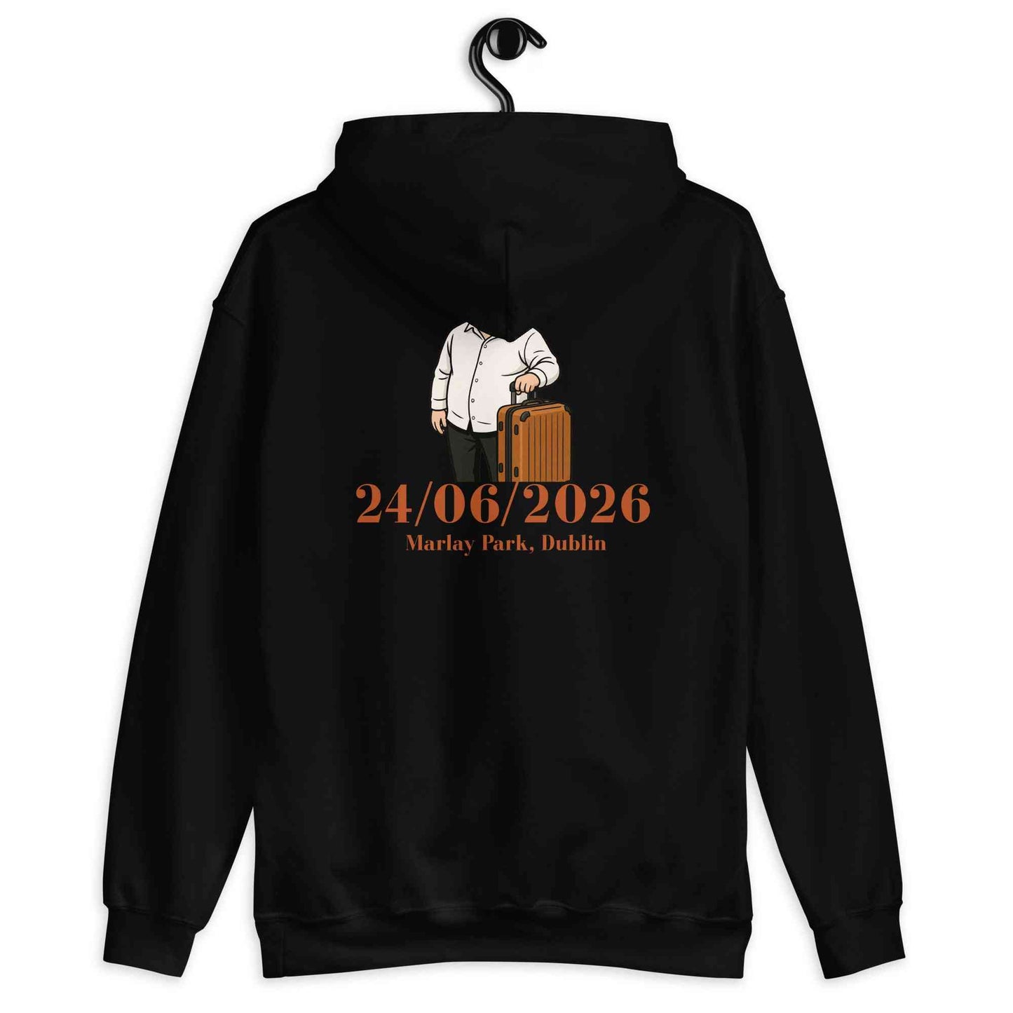Lewis Capaldi 2026 Tour Hoodie - Unisex Black Cotton Blend Concert Merch Alcyone213k