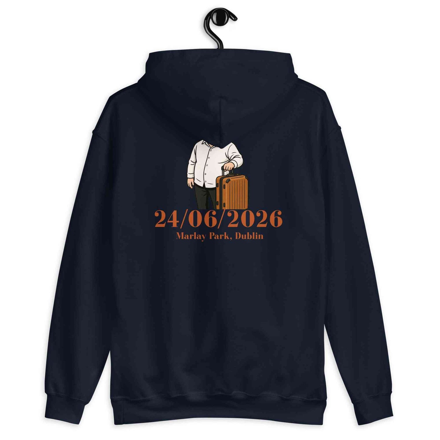Lewis Capaldi 2026 Tour Hoodie - Unisex Black Cotton Blend Concert Merch Alcyone213k