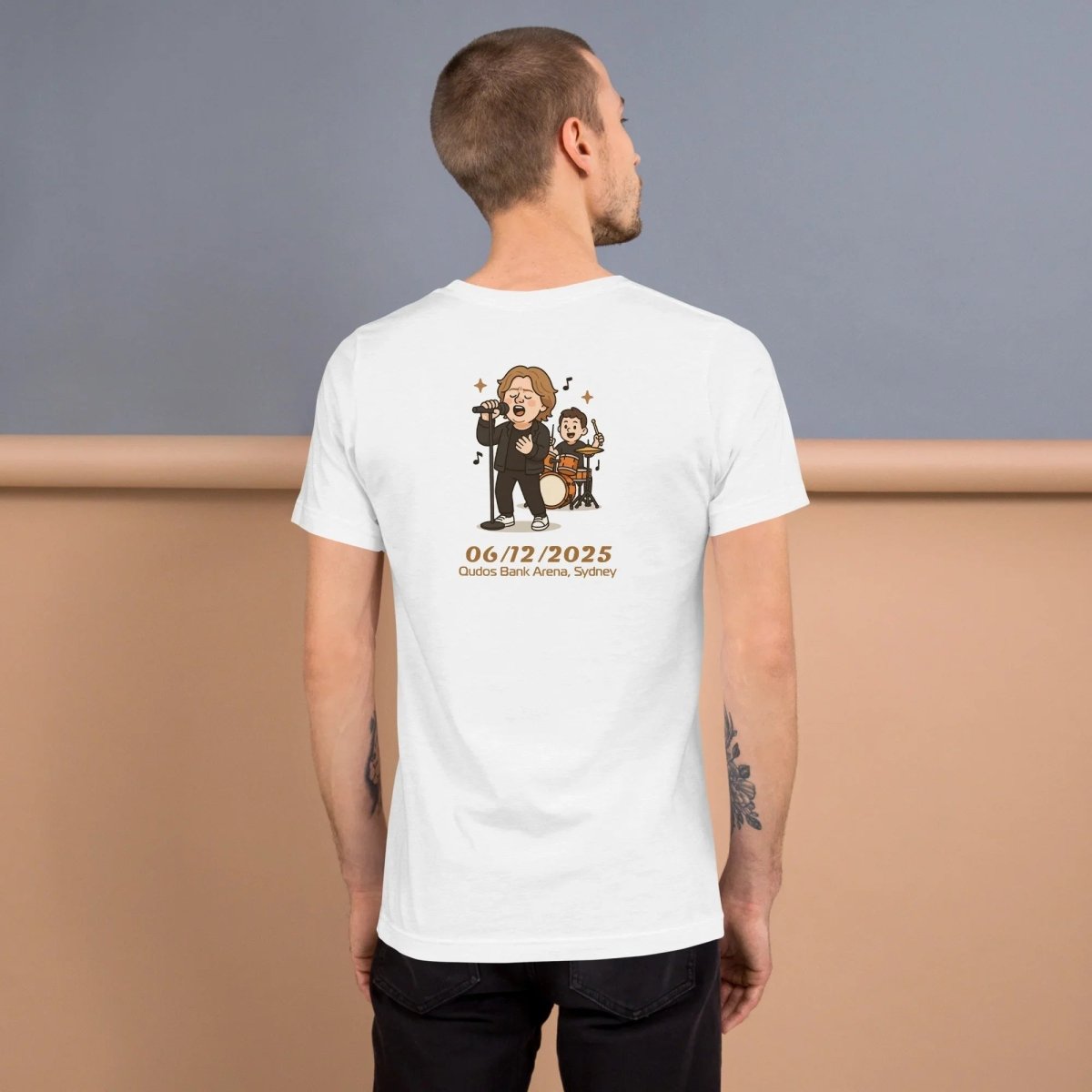 Lewis Capaldi 2025 Tour T-Shirt - Unisex Cotton Concert Apparel Alcyone213k