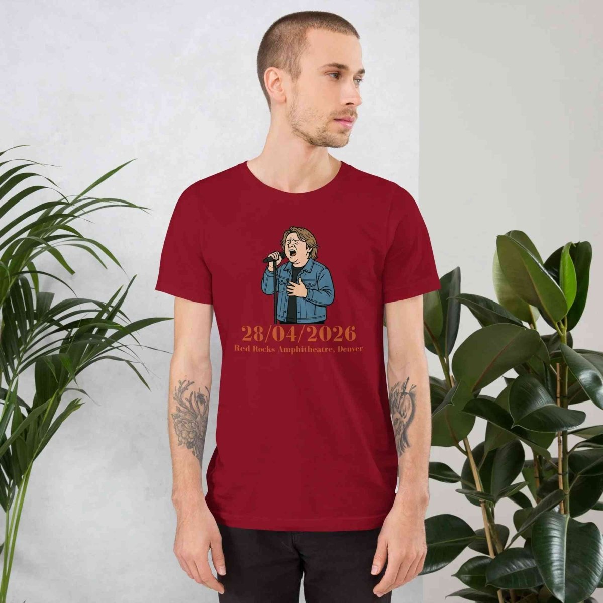 Lewis Capaldi Tour T-Shirt 2026 | Unisex Cotton Concert Tee Alcyone213k